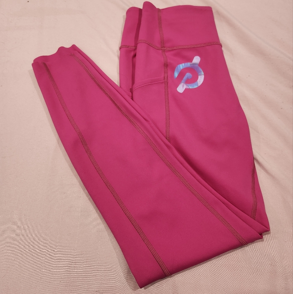 Peleton Leggings Hot Pink Size M